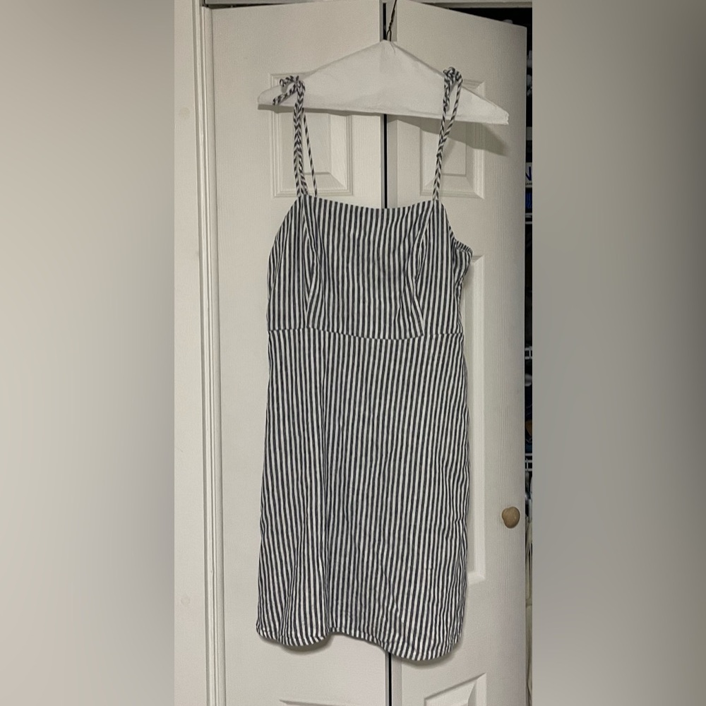 Old navy, cotton, pinstriped dress